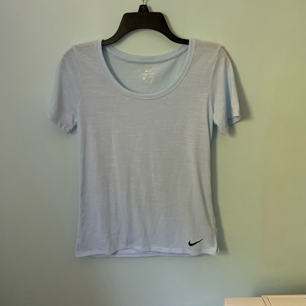 Baby blue Nike tee